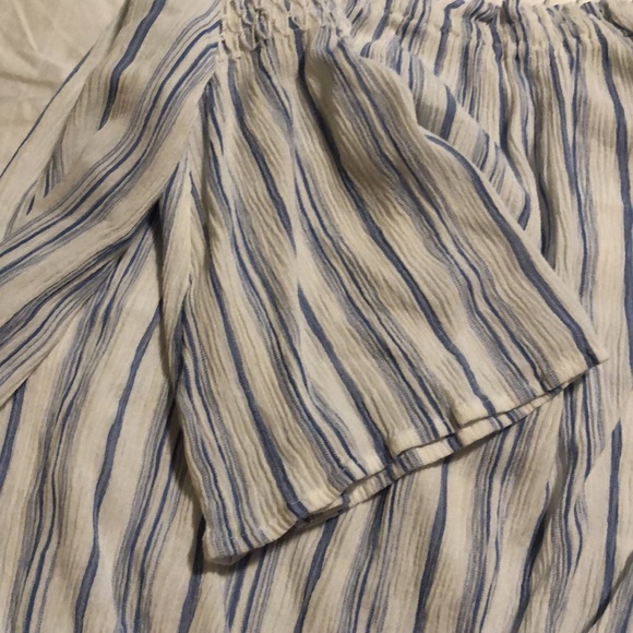 Striped Off the Shoulder Top - Picture 2 of 2